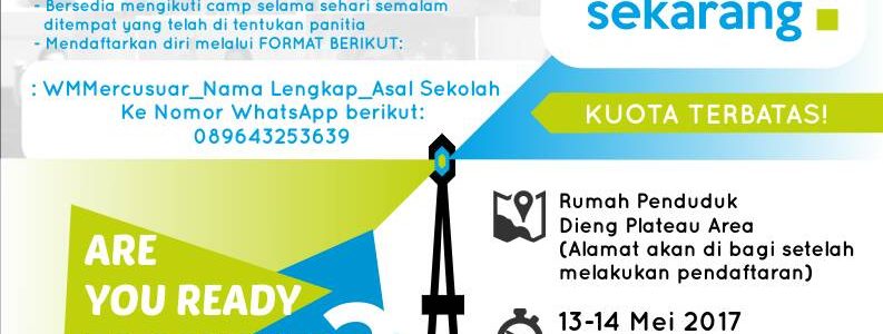 WM Mercusuar: Upaya Kami Untuk Menjembatani Informasi Perguruan Tinggi
